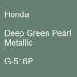 Preview: Honda, Deep Green Pearl Metallic, G-516P.